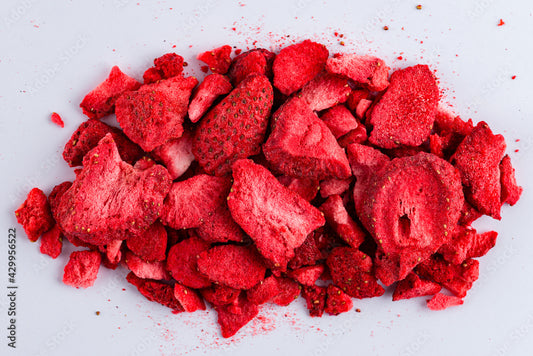 Erdbeeren in Scheiben gefriergetrocknet - 40g
